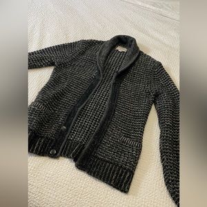 Rag and Bone baggy black and grey sweater